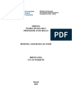 Resenha - Geografia Da Fome, Josué de Castro