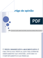 Slides Artigo de Opiniao PDF