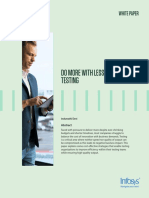 Do More With Less in Software Testing: White Paper