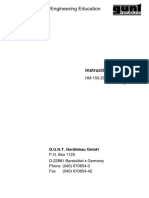 Equipment For Engineering Education: Instructions Manual