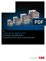 Catalogo - Linha de Contatores AX - Portugues PDF