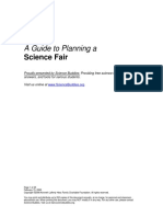 A Guide To Planning A: Science Fair