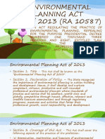 Enviromental Planning Act of 2013 (Ra 10587) Nick Tabungar