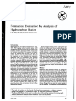 Formation Evaluation Hydrocarbon Ratios by Analysis Of: SPE-AIME, Bamid Div. National Lead Co