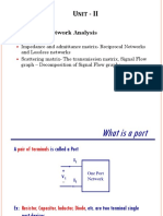 5-S MATRIX PROPERTIES PROOF SIGNAL FLOW GRAPH-17-Jul-2019Material - I - 17-Jul-2019 - Lect3-S - Matrix - Proof - Numerical - Problem