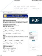 NCERT Solutions For Class 10th Science: Chapter 1 Chemical Reactions and Equations