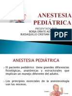 Anestesia Pediatrica