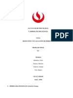 Trabajo Final de Selección y Evaluación de Personal