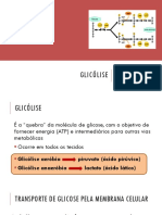 Bioquímica - Aula 8 - Glicólise