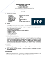 Silabo. Estadistica Aplicada