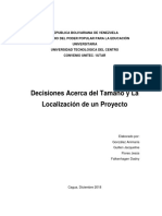 Informe de Proyectos