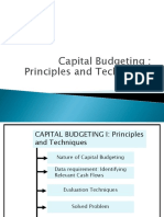 Chapter 3 Capital Budgeting Techniques