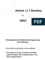 EE Department, I.I.T Bombay + Isro