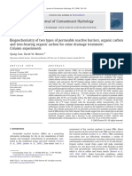 Journal of Contaminant Hydrology: Qiang Guo, David W. Blowes