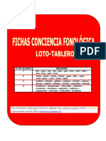  Conciencia Fonologica Cuadernillo Loto Tarjetas