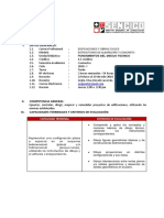 Prog Analitico Fundamentos de Dibujo Tecnico Tarde