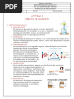 Métodos de Separación 