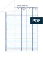 Tabla de Revisión Ffpi-C