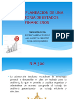 Nia 300 Planeacion de Una Auditoria de e