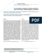 Puesta Al Dia en Patologia Del Pericardio, Evaluacion Del Derrame Pericardico y Taponamiento Cardiaco