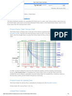 Friction Factor Calculations