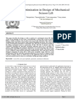 9.optimisation in Design of Mechanical Scissor Lift