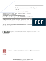 E Role of Natural Resources in Economic Development PDF