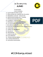 Charlas #Conseguridad Junio