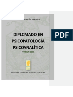 Programa Psicopatologia Psicoanalitica