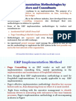 ERP Implemenation Methods