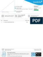 E-Ticket: Departure Flight