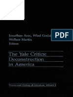 The Yale Critics - Deconstruction in America PDF