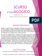 Discurso Pedagogico