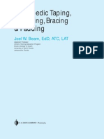 Orthopedic Taping, Wrapping, Bracing & Padding: Joel W. Beam, Edd, Atc, Lat