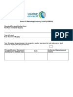 OOMCO Pre-Qualification For Fuel Container Supply - Updated