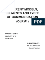 Different Models of Com