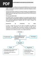 Técnicas e Instrumentos de Recolección de Datos