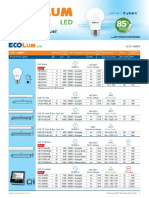 EcoLum Price List