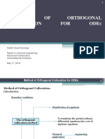 Orthogonal Collocation For ODEs