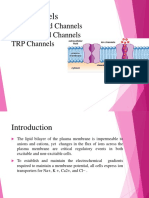 Ion Hannels: Voltage-Gated Channels Ligand-Gated Channels TRP Channels