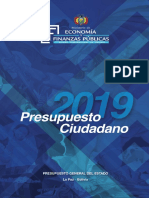 Presupuesto Ciudadano Pge - 2019