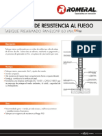 Tabique Prearmado PANELGYP F30