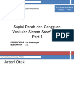 Suplai Darah Dan Gangguan Vaskular Sistem Saraf Pusat: Text Book Reading 4 Tanggal: 2018