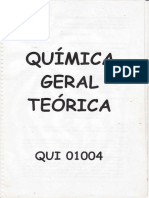 Química Geral Teórica - Polígrafo Resolvido