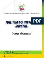 Maltrato Infanto Juvenil - Marco Conceptual