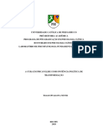 A Cura em Psicanálise Como Potência Política de - Iwasawa