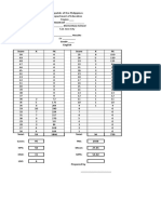 Automated Test Results Template