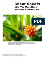 PMP Cheat Sheet