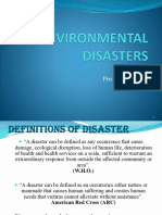 Environmental Disaster