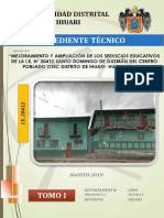 Caratula de La I.E. N°20412 - OTEC - IHUARI - HUARAL - LIMA